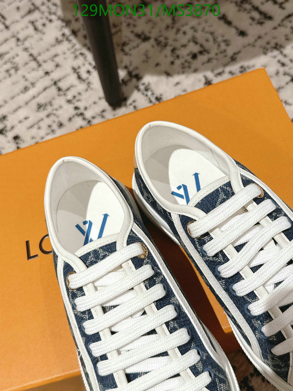 LV-Women Shoes Code: MS3870 $: 129USD