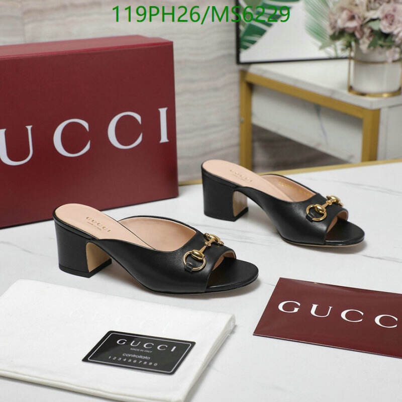 Gucci-Women Shoes Code: MS6229 $: 119USD