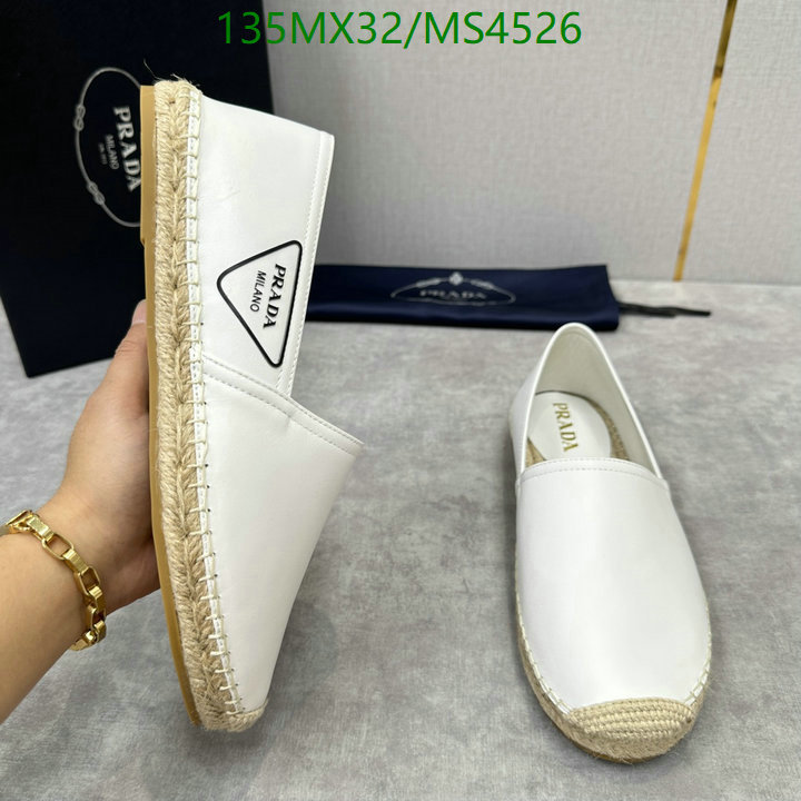 Prada-Men shoes Code: MS4526 $: 135USD