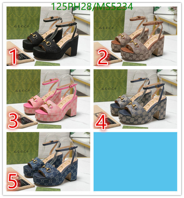 Gucci-Women Shoes Code: MS5234 $: 125USD