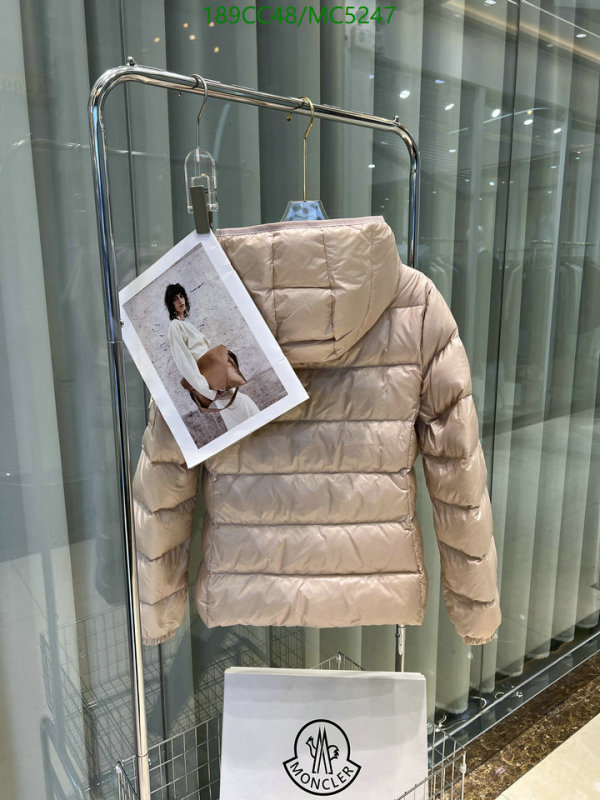 Moncler-Down jacket Women Code: MC5247 $: 189USD