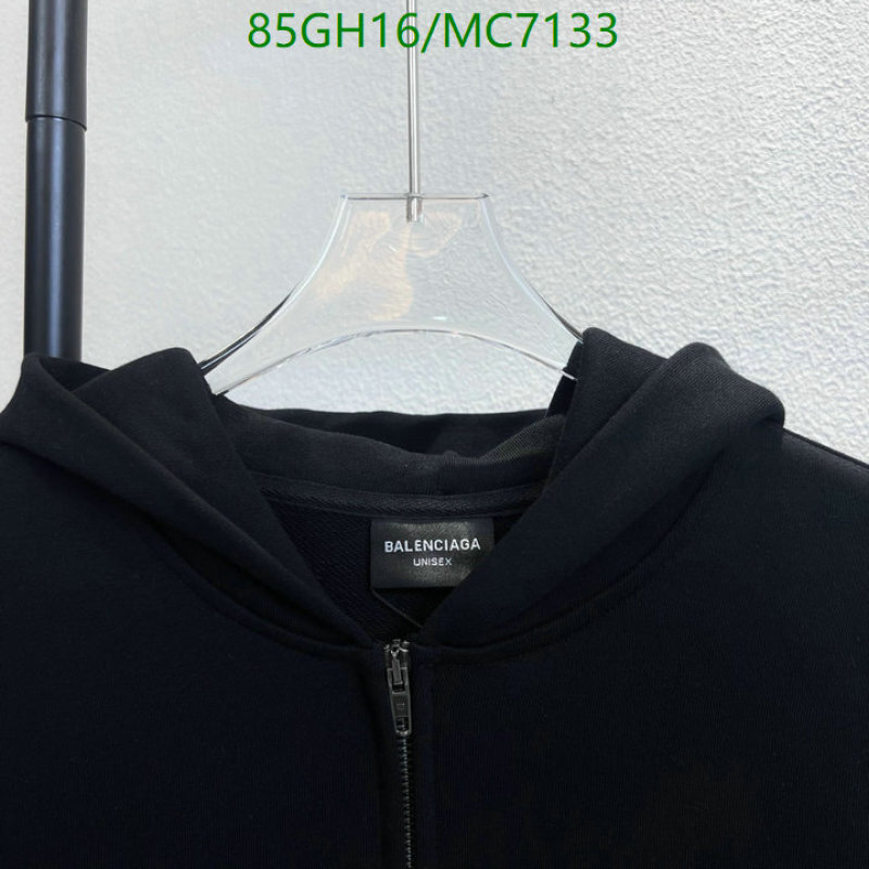 Balenciaga-Clothing Code: MC7133 $: 85USD