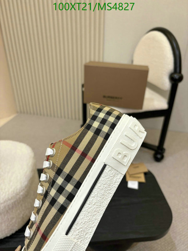 Burberry-Men shoes Code: MS4827 $: 100USD