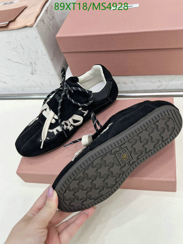 Miu Miu-Women Shoes Code: MS4928 $: 89USD
