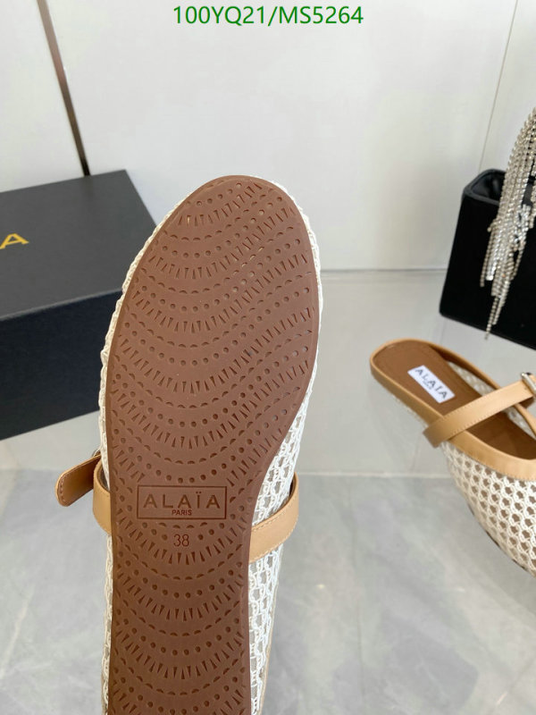 ALAIA-Women Shoes Code: MS5264 $: 100USD