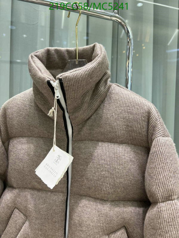 Brunello Cucinelli-Down jacket Women Code: MC5241 $: 219USD