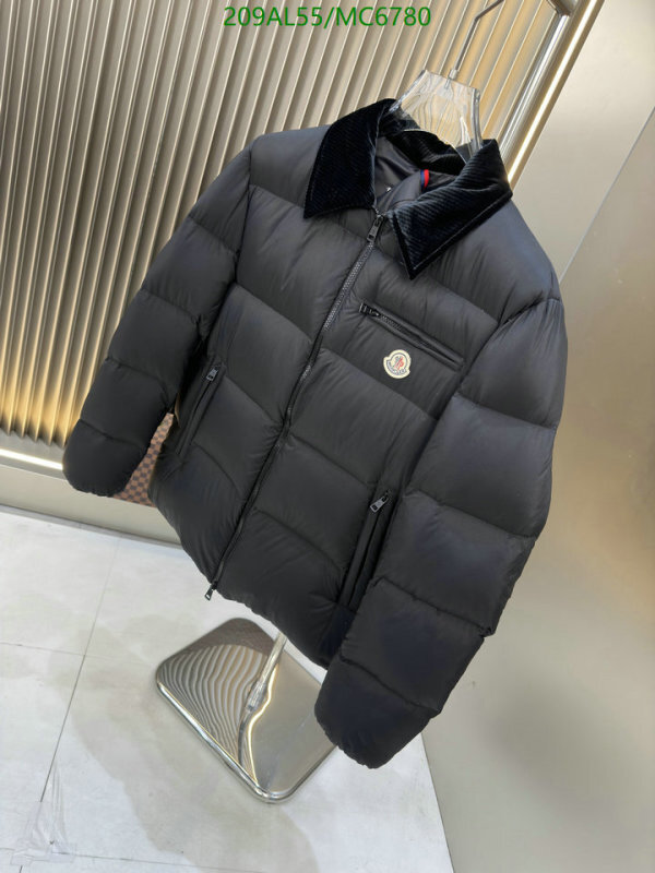 Moncler-Down jacket Men Code: MC6780 $: 209USD