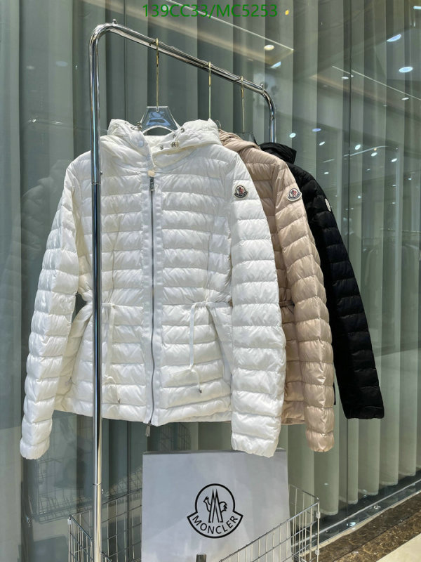 Moncler-Down jacket Women Code: MC5253 $: 139USD