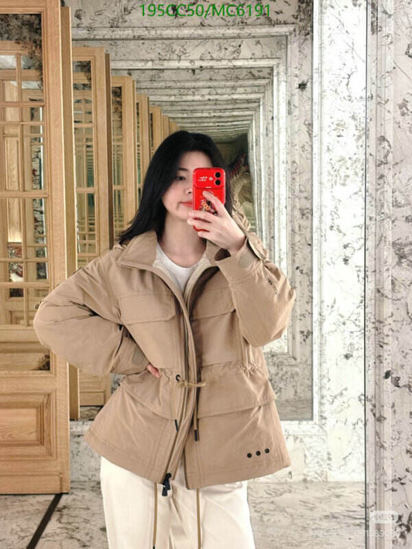 Moncler-Down jacket Women Code: MC6191 $: 195USD