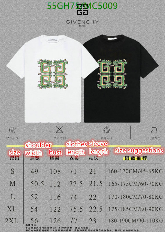 Givenchy-Clothing Code: MC5009 $: 55USD
