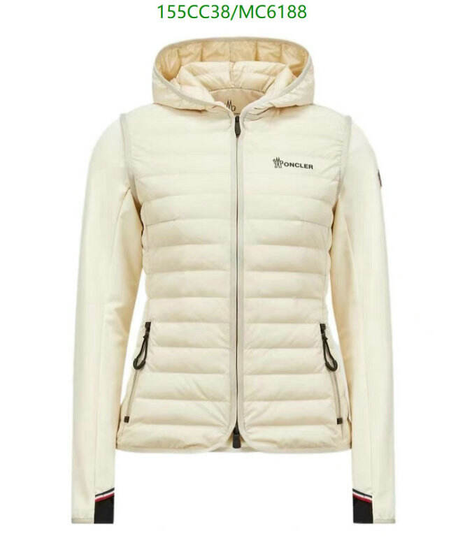 Moncler-Down jacket Women Code: MC6188 $: 155USD