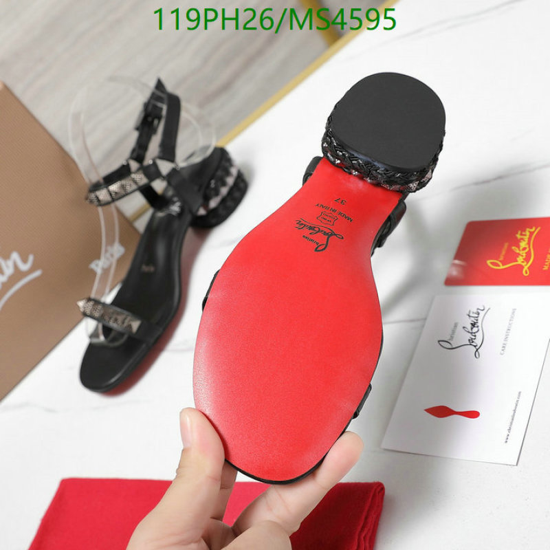 Christian Louboutin-Women Shoes Code: MS4595 $: 119USD