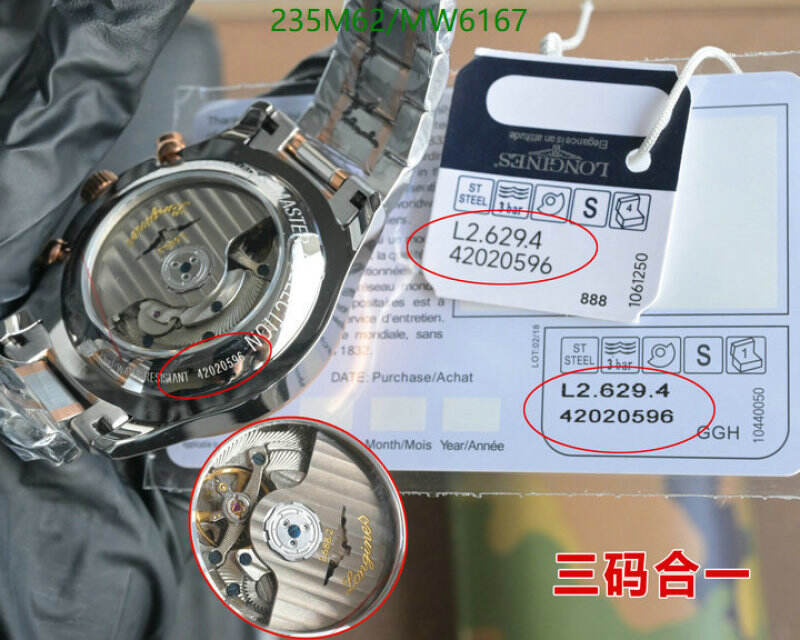 Longines-Watch-Mirror Quality Code: MW6167 $: 235USD