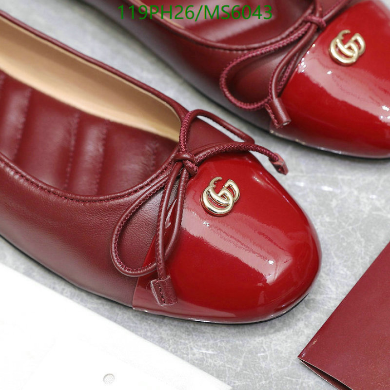 Gucci-Women Shoes Code: MS6043 $: 119USD