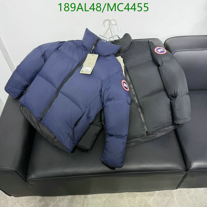 Canada Goose-Down jacket Men Code: MC4455 $: 189USD