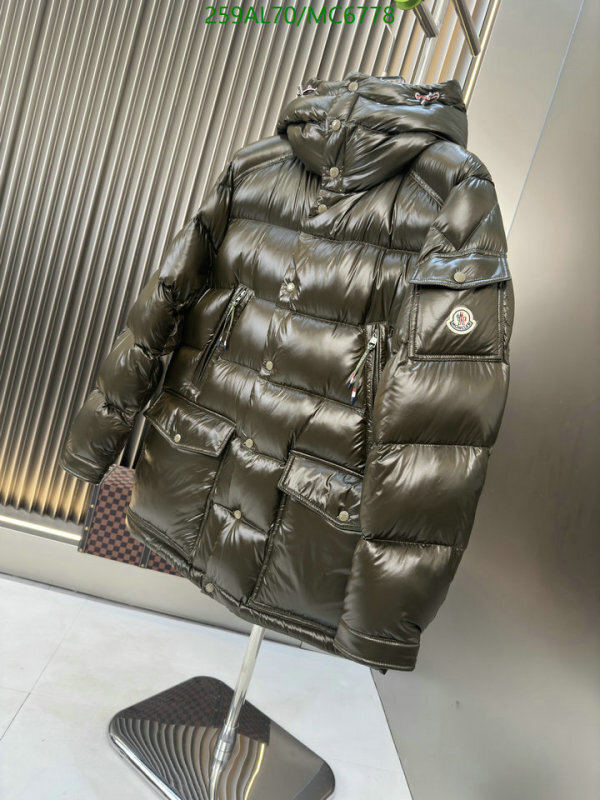 Moncler-Down jacket Men Code: MC6778 $: 259USD