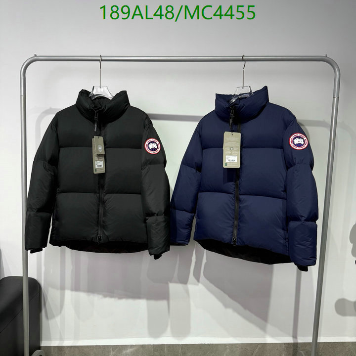 Canada Goose-Down jacket Men Code: MC4455 $: 189USD