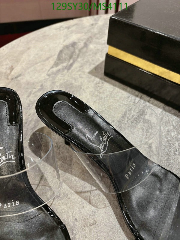 Christian Louboutin-Women Shoes Code: MS4111 $: 129USD
