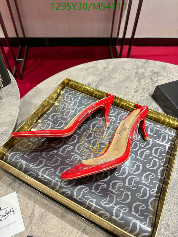 Christian Louboutin-Women Shoes Code: MS4111 $: 129USD