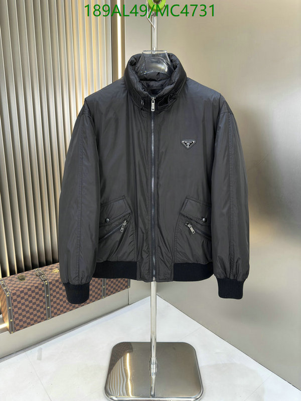 Prada-Down jacket Men Code: MC4731 $: 189USD