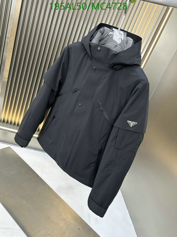 Prada-Down jacket Men Code: MC4728 $: 195USD