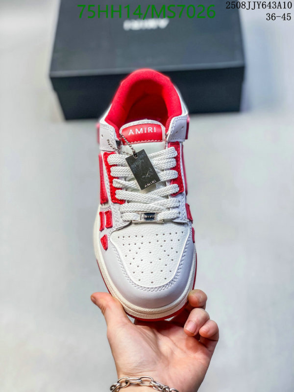 AMIRI-Men shoes Code: MS7026 $: 75USD
