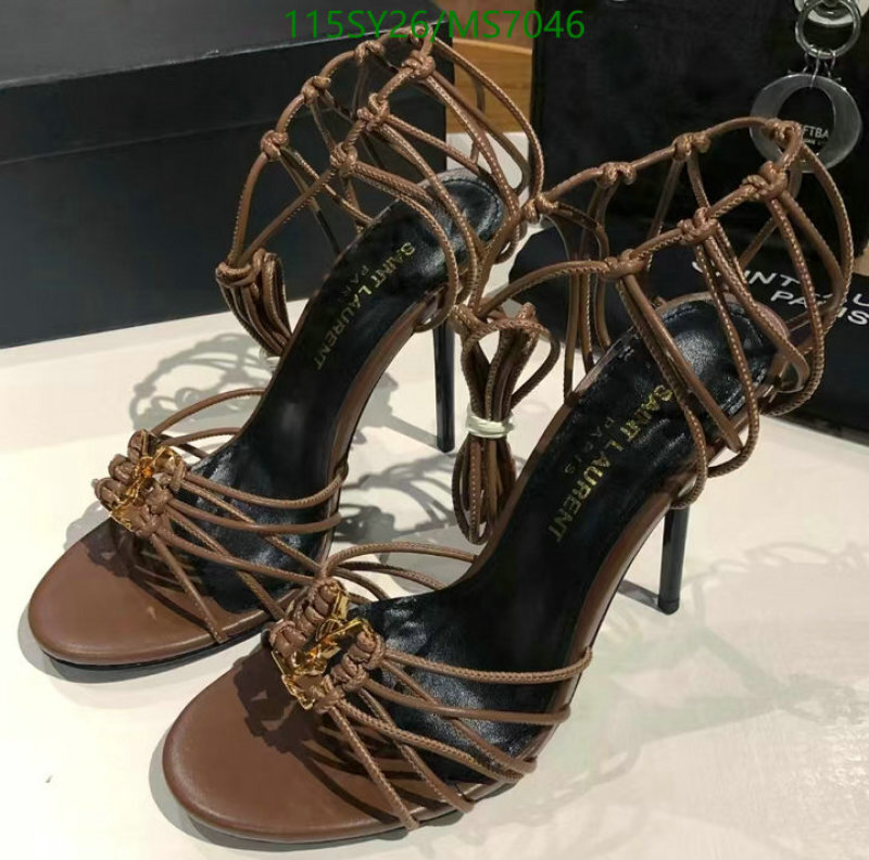 YSL-Women Shoes Code: MS7046 $: 115USD