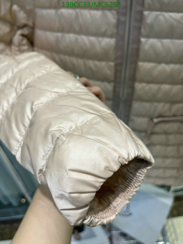 Moncler-Down jacket Women Code: MC5253 $: 139USD