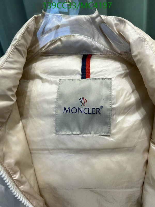 Moncler-Down jacket Women Code: MC4197 $: 139USD