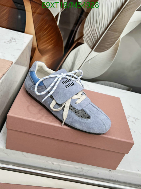 Miu Miu-Women Shoes Code: MS4928 $: 89USD