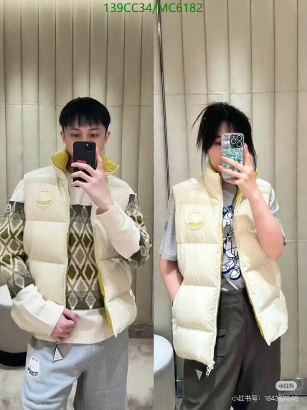 Moncler-Down jacket Women Code: MC6182 $: 139USD