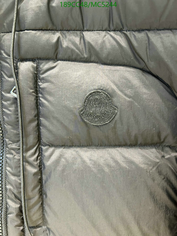 Moncler-Down jacket Men Code: MC5244 $: 189USD