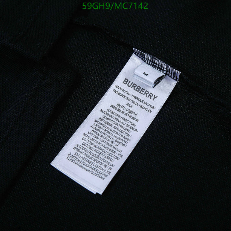 Burberry-Clothing Code: MC7142 $: 59USD