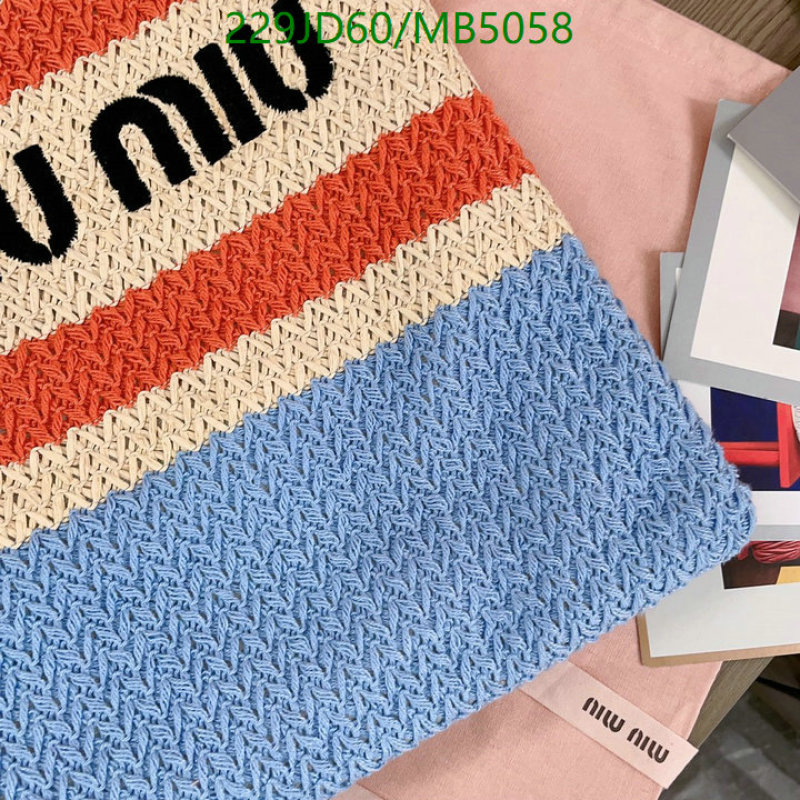 Miu Miu-Bag-Mirror Quality Code: MB5058 $: 229USD