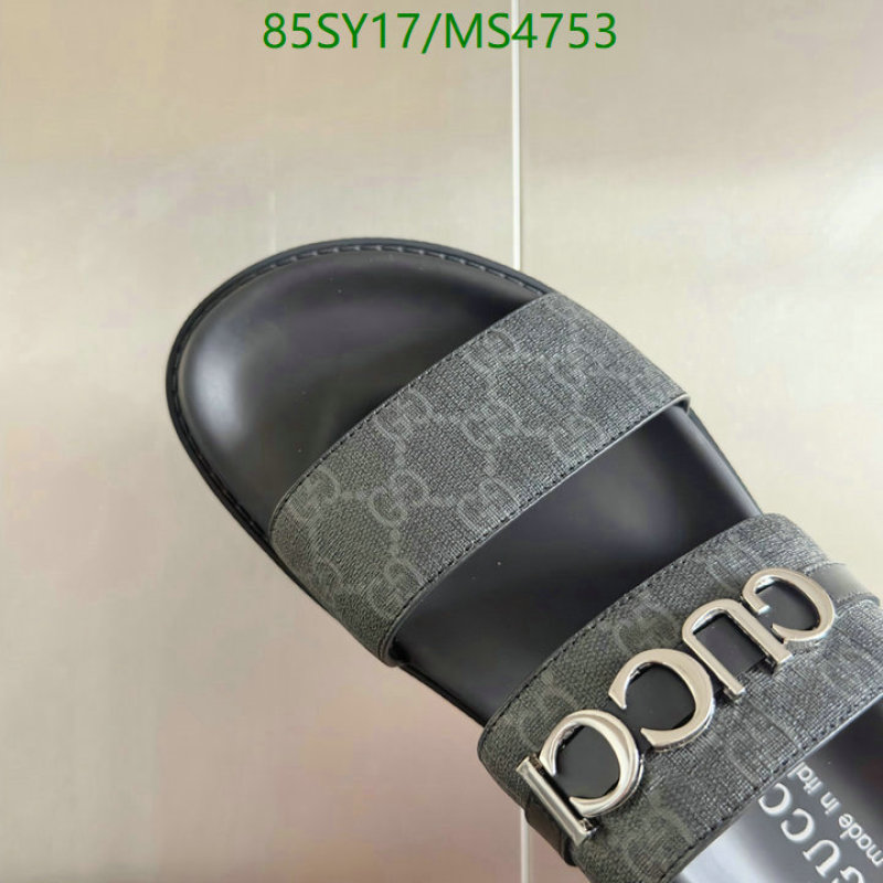 Gucci-Men shoes Code: MS4753 $: 85USD