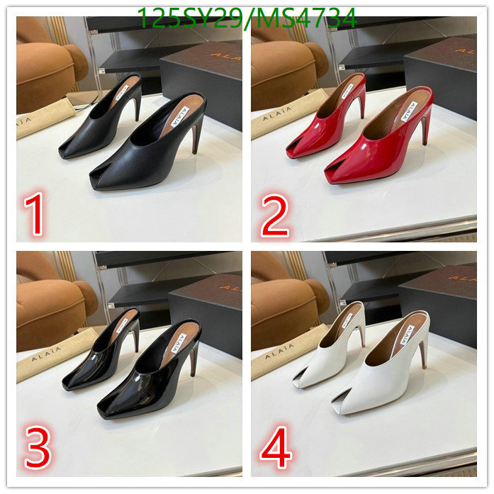 ALAIA-Women Shoes Code: MS4734 $: 125USD