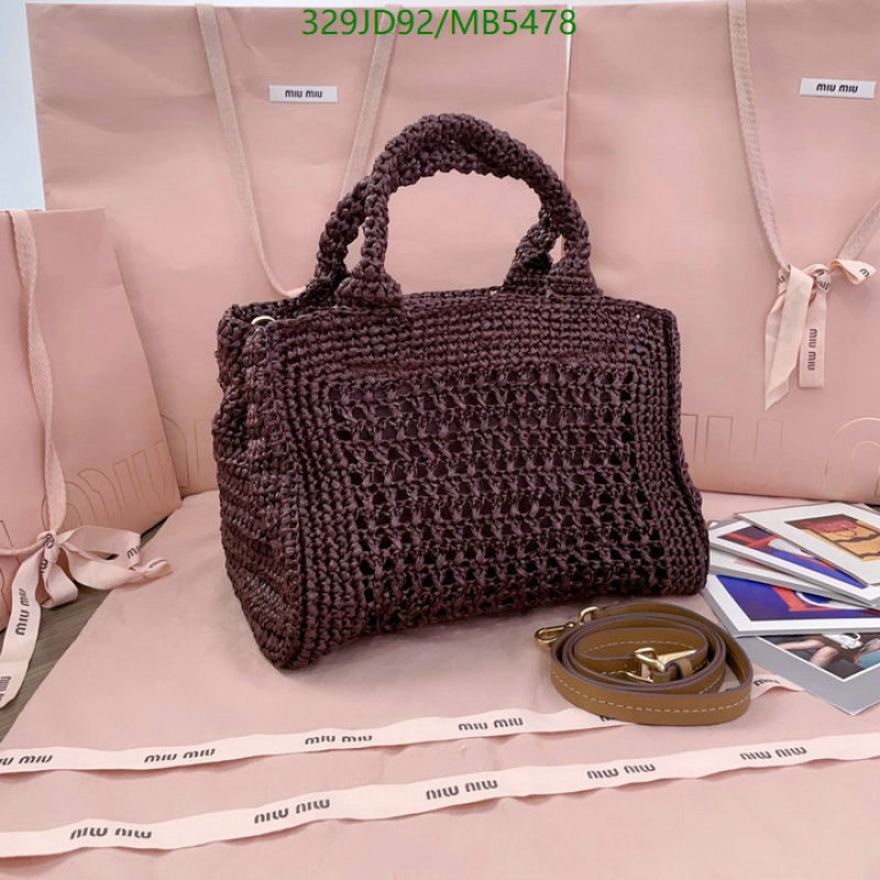 Miu Miu-Bag-Mirror Quality Code: MB5478 $: 329USD