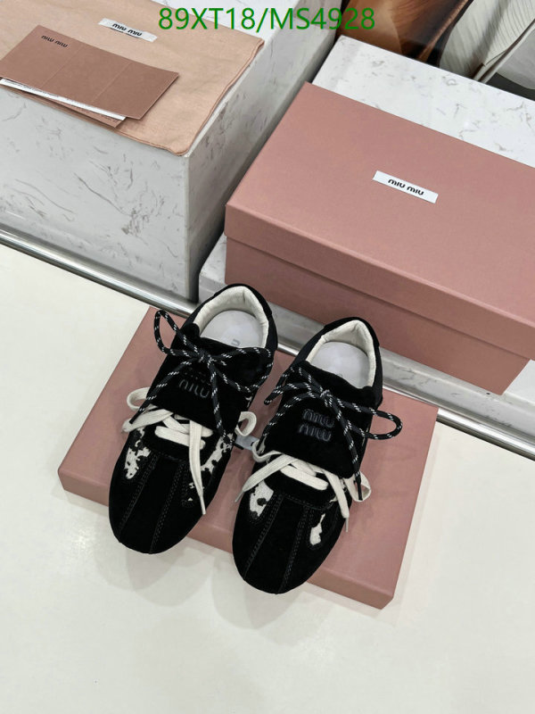 Miu Miu-Women Shoes Code: MS4928 $: 89USD