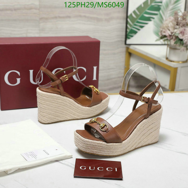 Gucci-Women Shoes Code: MS6049 $: 125USD