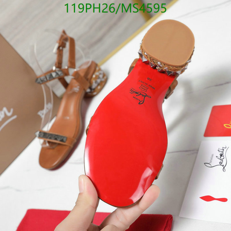 Christian Louboutin-Women Shoes Code: MS4595 $: 119USD