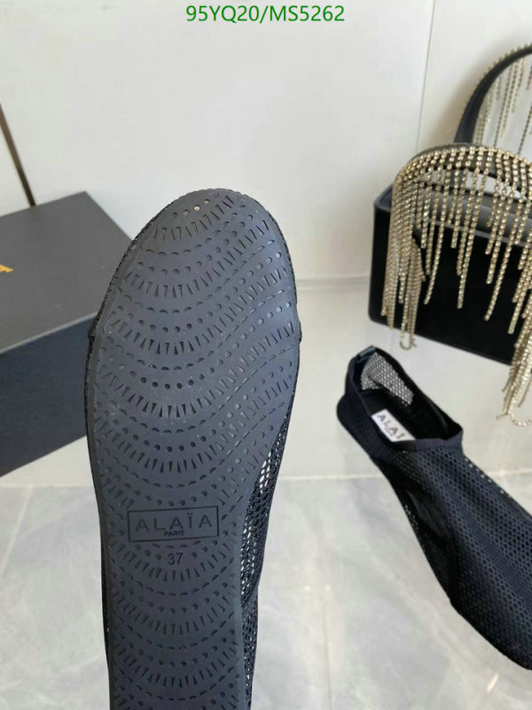 ALAIA-Women Shoes Code: MS5262 $: 95USD