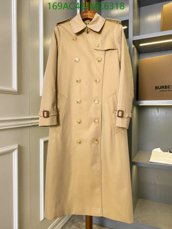 Burberry-Down jacket Women Code: MC6318 $: 169USD