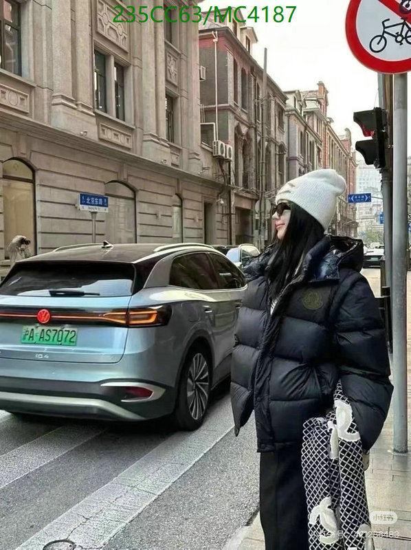 Moncler-Down jacket Women Code: MC4187 $: 235USD