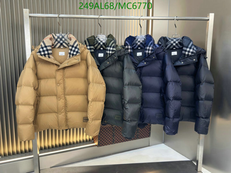 Burberry-Down jacket Women Code: MC6770 $: 249USD