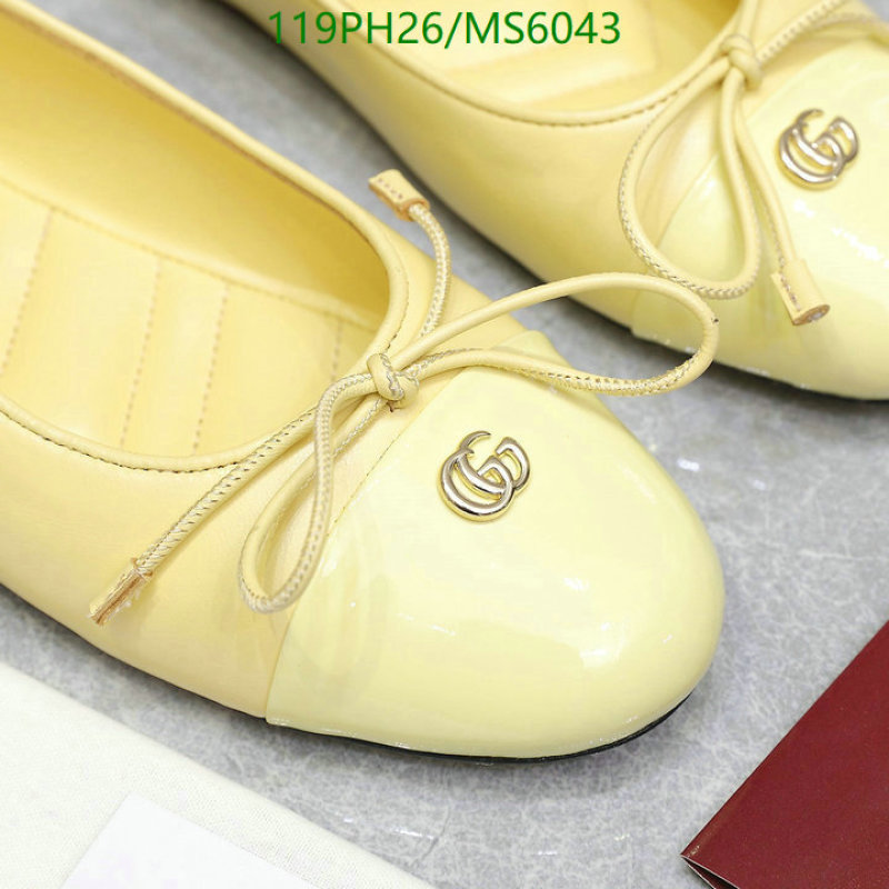 Gucci-Women Shoes Code: MS6043 $: 119USD