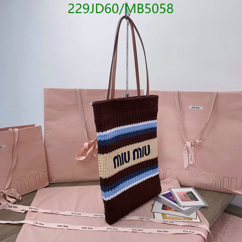 Miu Miu-Bag-Mirror Quality Code: MB5058 $: 229USD