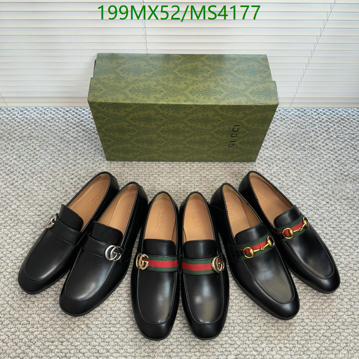 Gucci-Men shoes Code: MS4177 $: 199USD