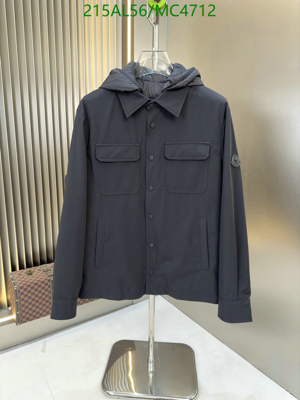 Moncler-Down jacket Men Code: MC4712 $: 215USD