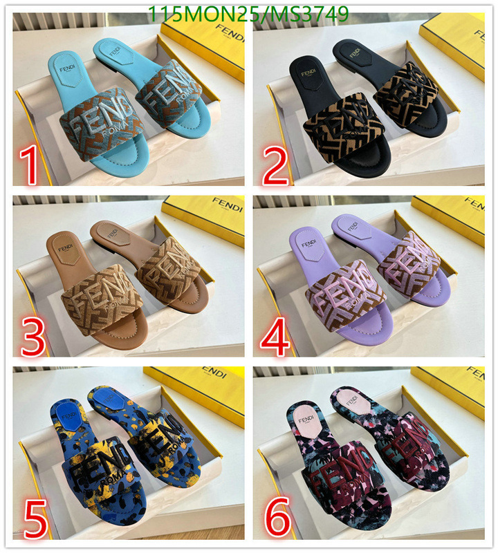 Fendi-Women Shoes Code: MS3749 $: 115USD