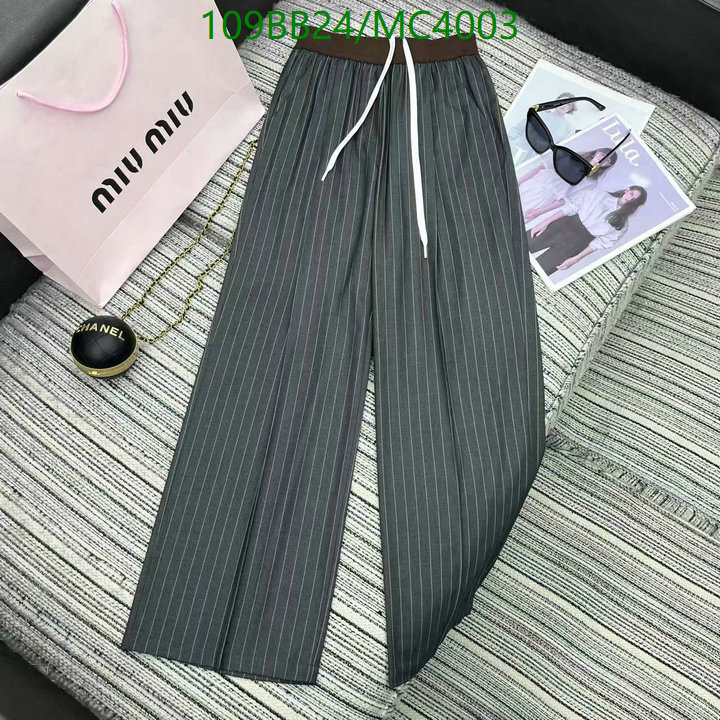 MIUMIU-Clothing Code: MC4003 $: 109USD